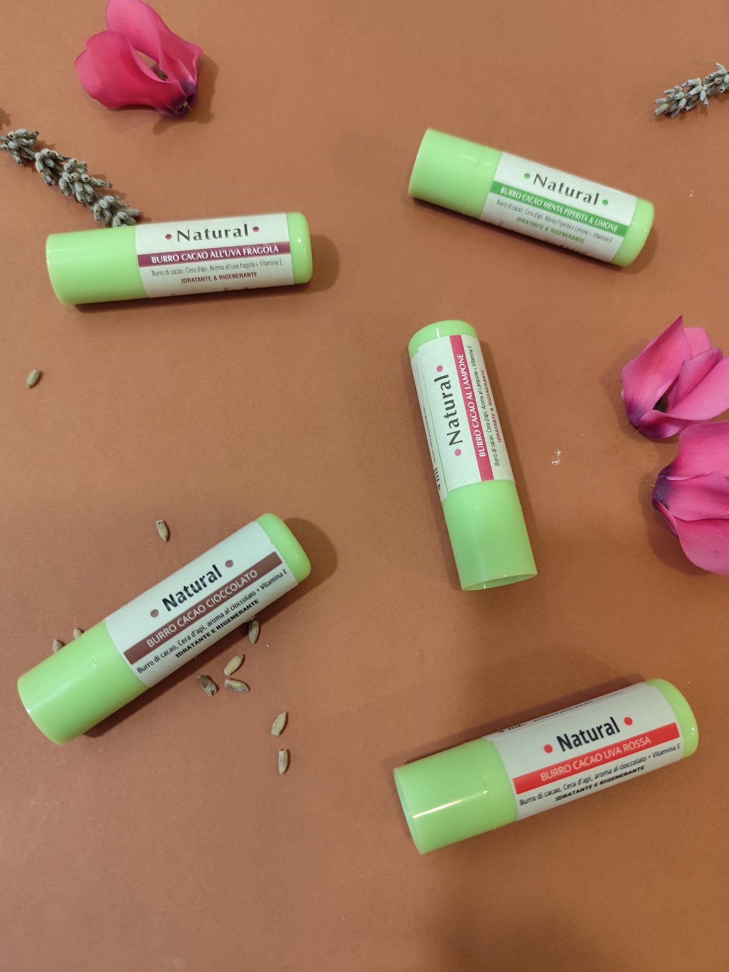 Burro cacao menta e limone